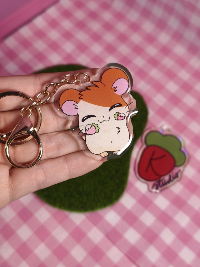 HAMTARO keychain