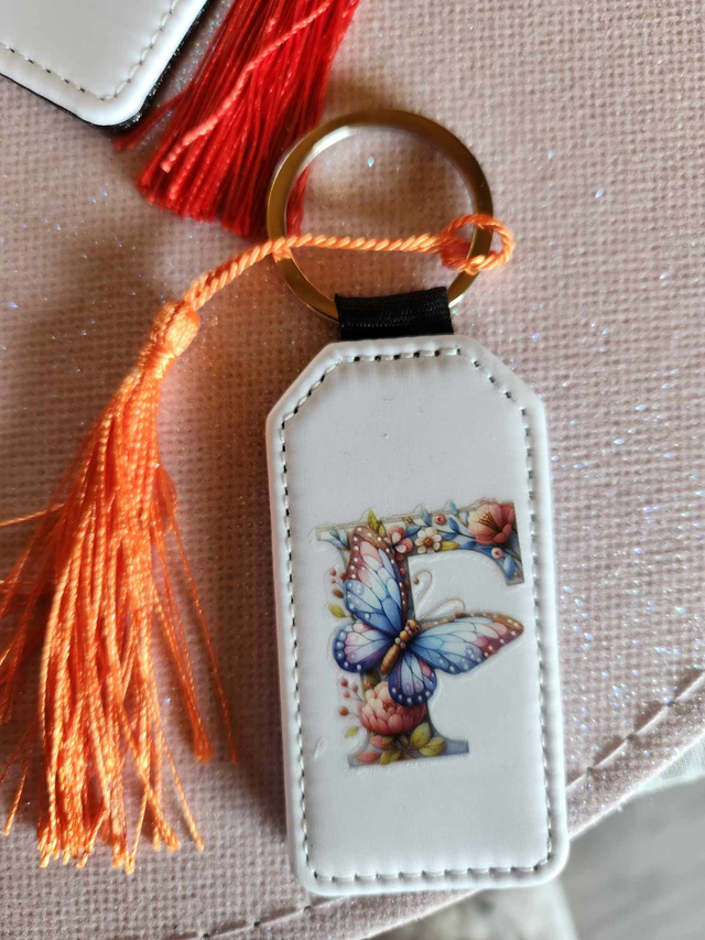 Porte clés &quot; F &quot; Lettre. 