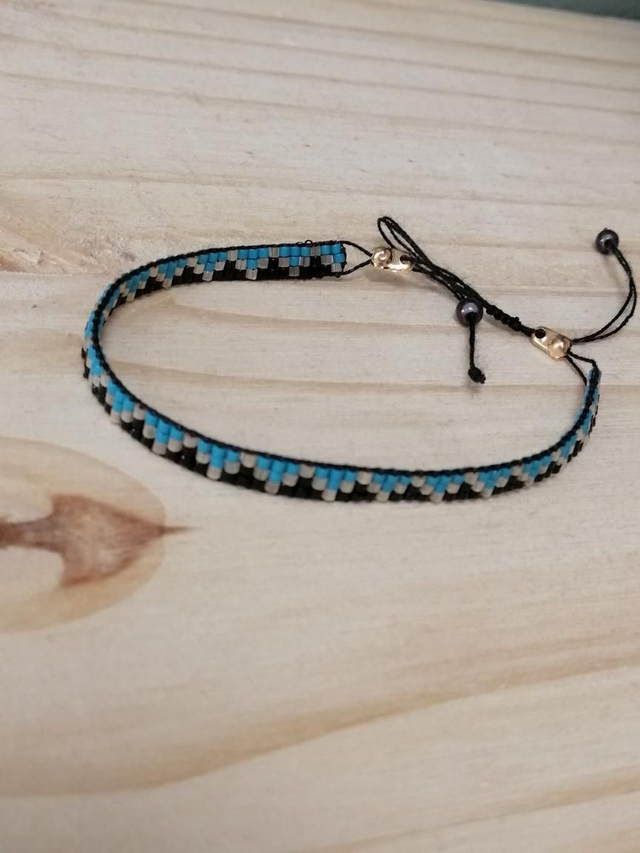 Bracelet tendance, perles Miyuki Délica