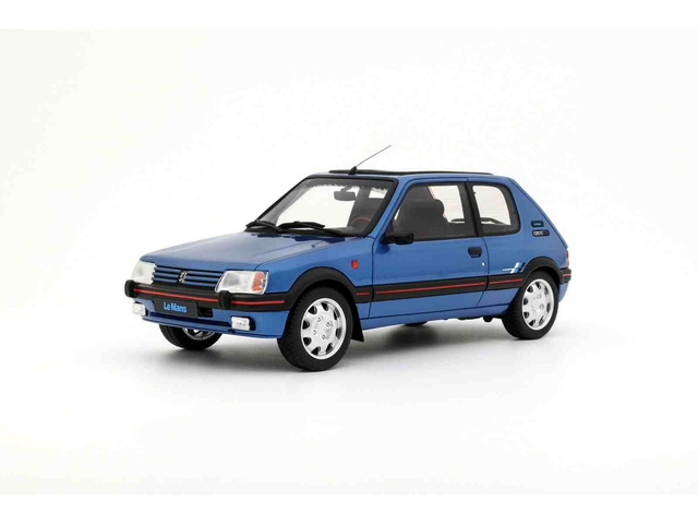 Peugeot 205 1.9 GTI Le Mans Miami Blue 1991 Ottomobile OT1153 1/18