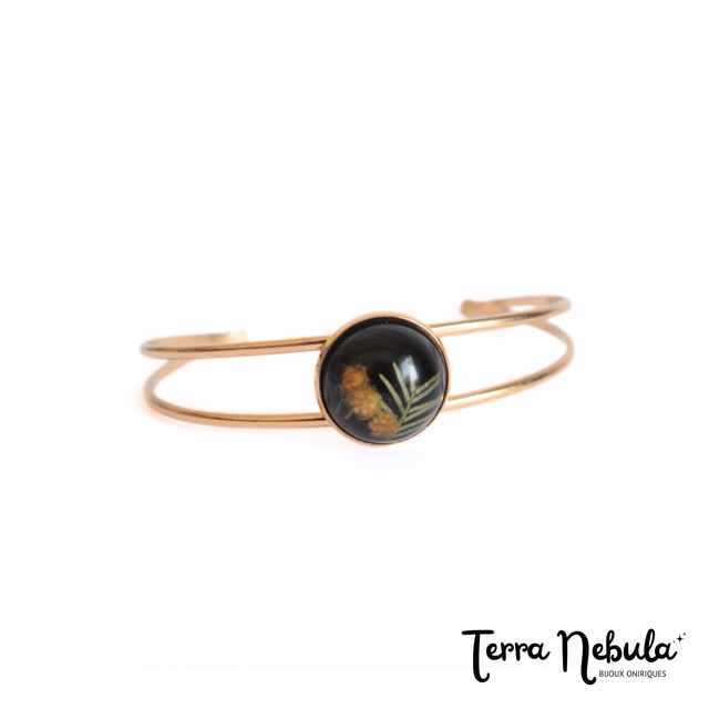 Bracelet fleuri Élégance (mimosa) | BR19