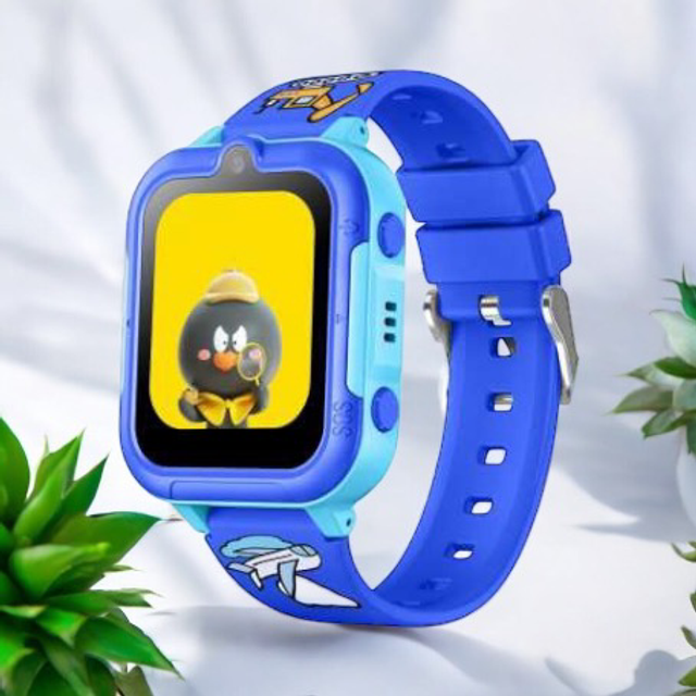 Montre Connectée pour Enfant Smart Kids 4G - Blue Ciel 