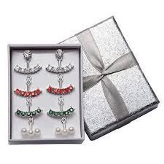 Caroline 4 Paar Ohr Stecker