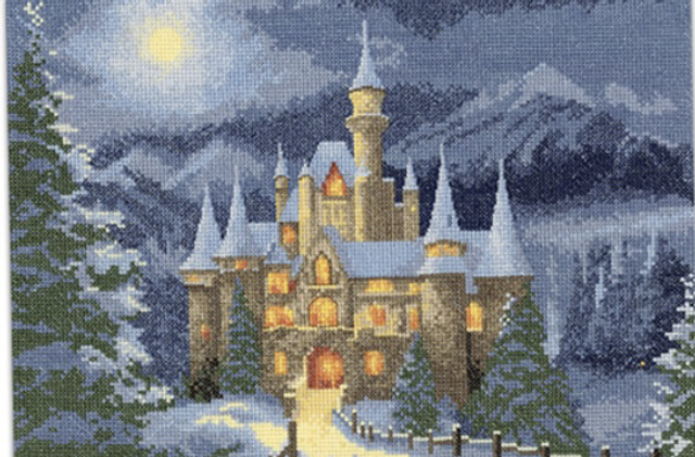 Christmas Fairytale Castle by John Clayton