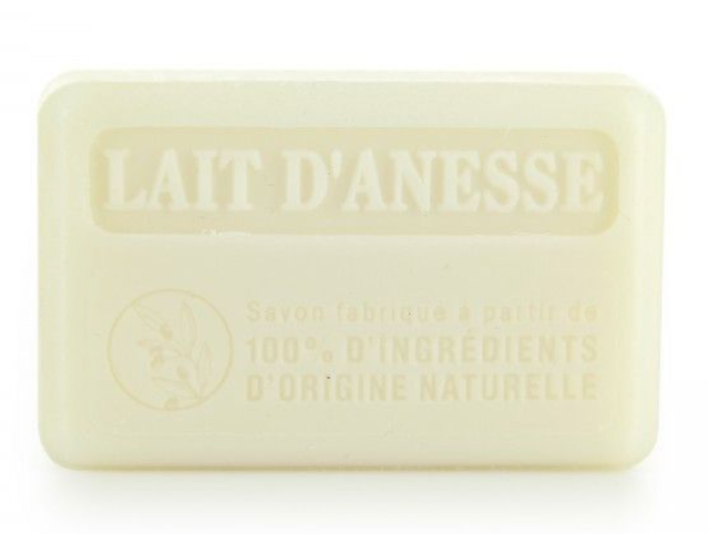 Savon lait d'ânesse bio 100% naturel 125g
