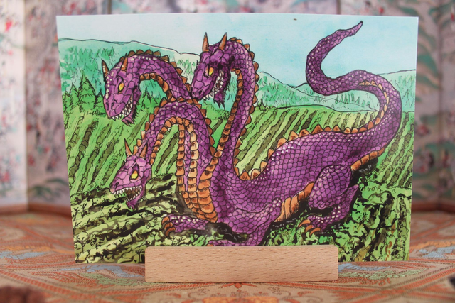 Carte postale Dragon de Wolxheim