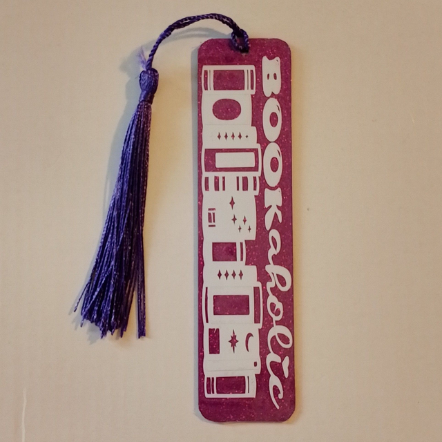 Handmade Acrylic Bookmark With Tassel - 10 Designs