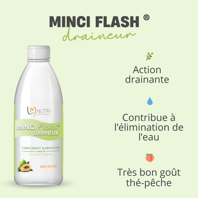 Minci flash draineur 