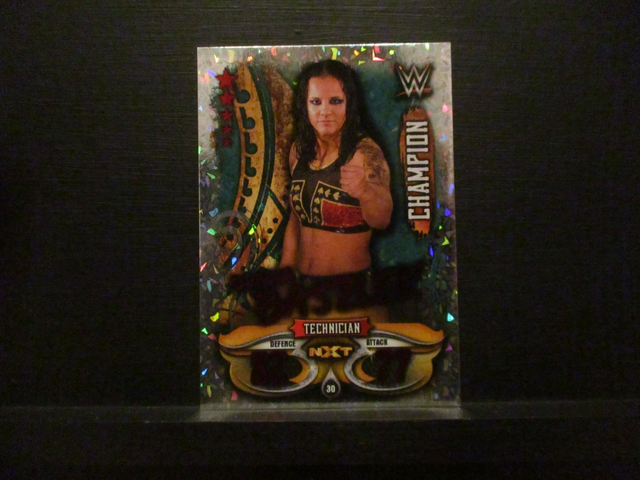 Shayna Baszler - Champion Slam Attax Live Original Trading Card #30