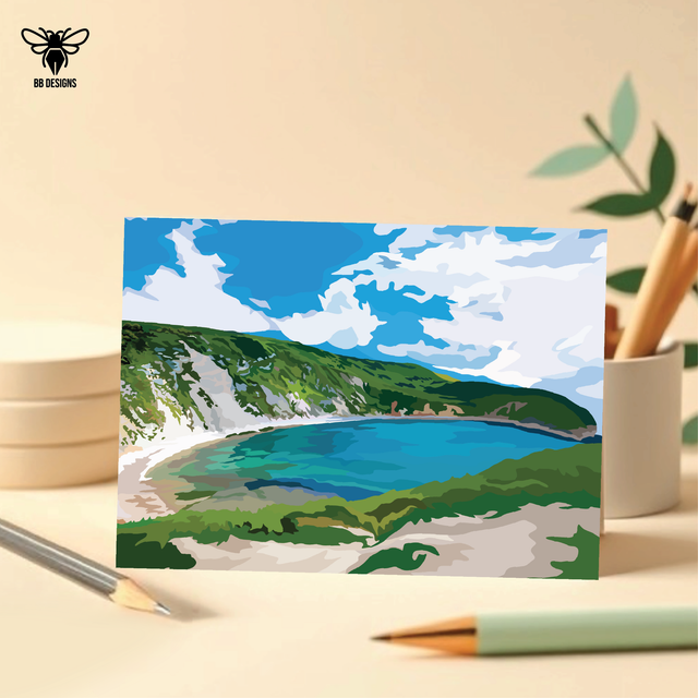 Lulworth Cove - Note Card