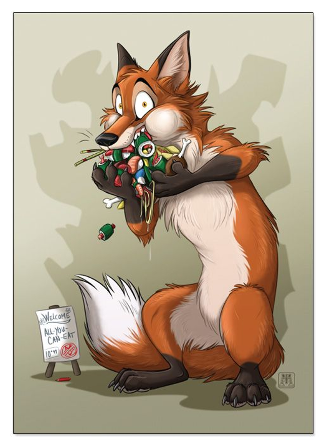 All you can eat (A4)