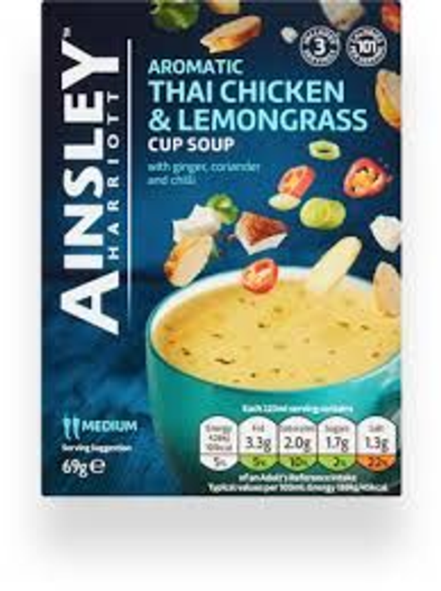 Ainsley Harriott Aromatic Thai Chicken &amp; Lemongrass Cup Soup