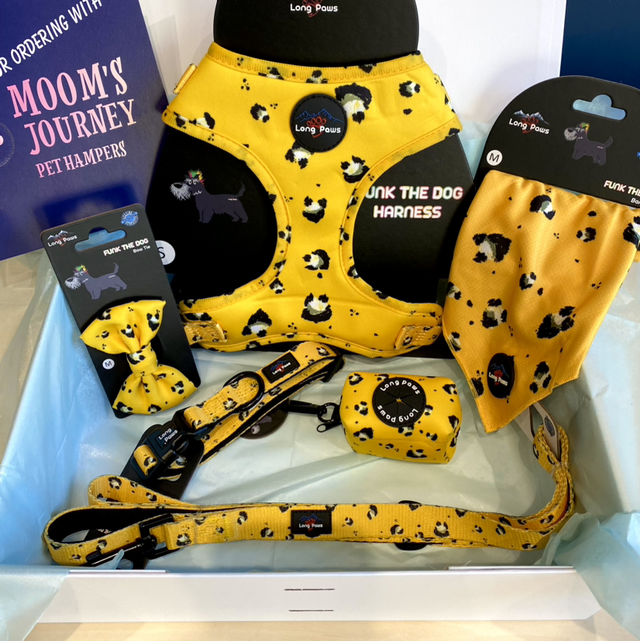 Funk The Dog Mustard Panda Accessory Set