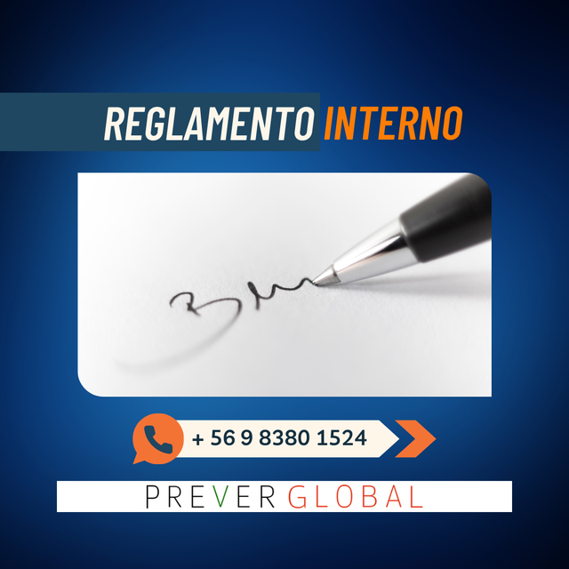 Reglamento Interno de Orden, Higiene y Seguridad