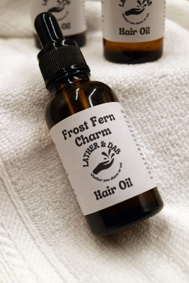 Frost Fern Charm Hair Oil – Fresh, green and full of vitality (Rosemary &amp; Peppermint)