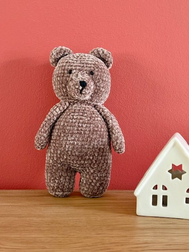 Léon - peluche ours au crochet