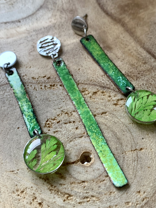 Pièces uniques : trio de boucles d'oreilles