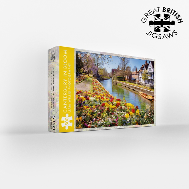 Canterbury in Bloom - 500 piece jigsaw