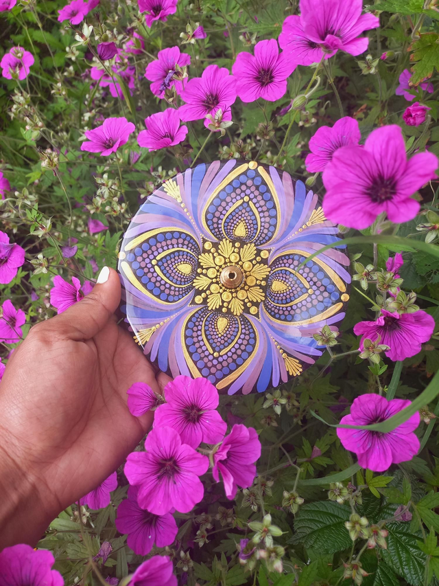 Porte-encens 15 cm &quot;chakra coronal&quot;