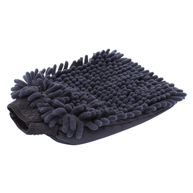 GANT DE LAVAGE MOCROFIBRE NOIR