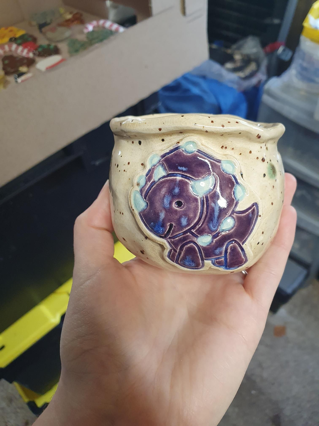 Dino Pot - Triceratops