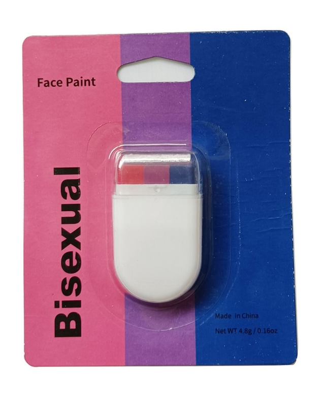 Bisexual Stripy Face Paint