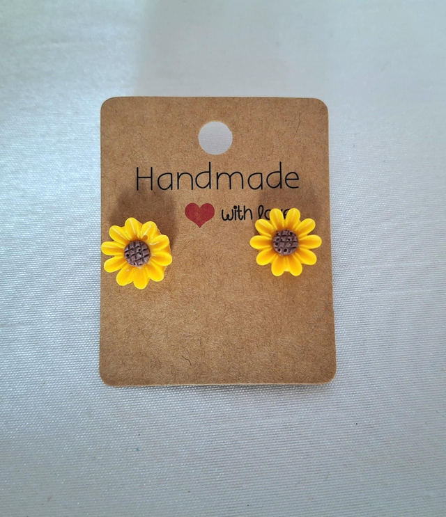 Sunflower Studs