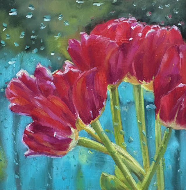 Fotomagnet - Frühlingsstille