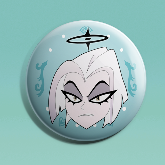 Hazbin Hotel Lute Badge