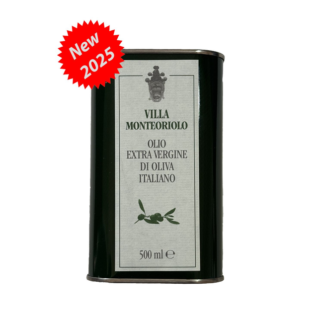 0,500 Liter x 12 Cans - NEW Extra Virgin Olive Oil 2025   