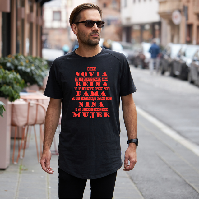 T-shirt in cotone- unisex- Regina e Dama