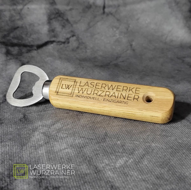 Flaschenöffner Holz