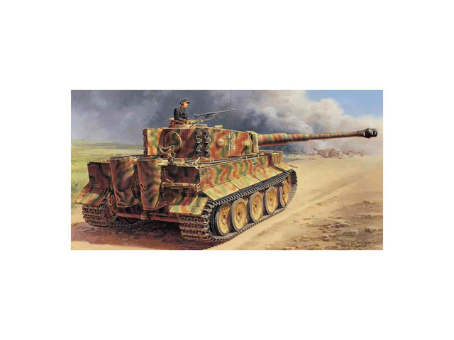 Tiger I Milieu de Production Italeri 6507 1/35