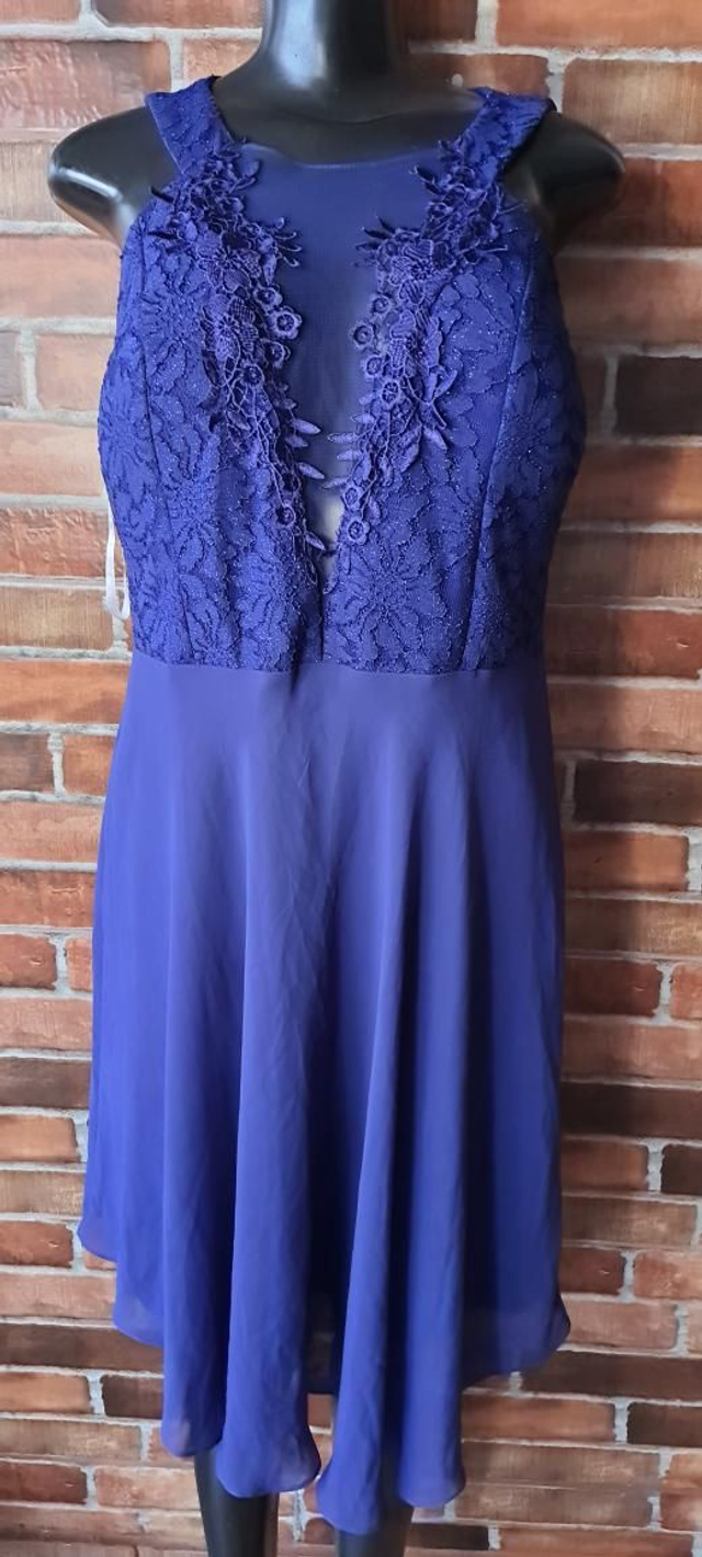 Vestido Azul De Festa, T/G