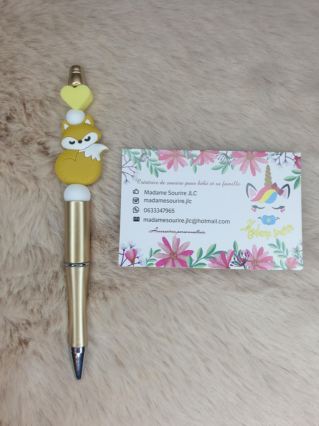 Stylo avec recharge Renard 