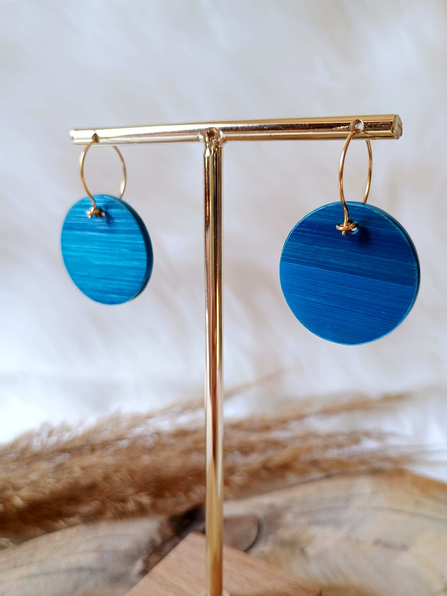 Boucles d'oreilles SIMPLE Marinière