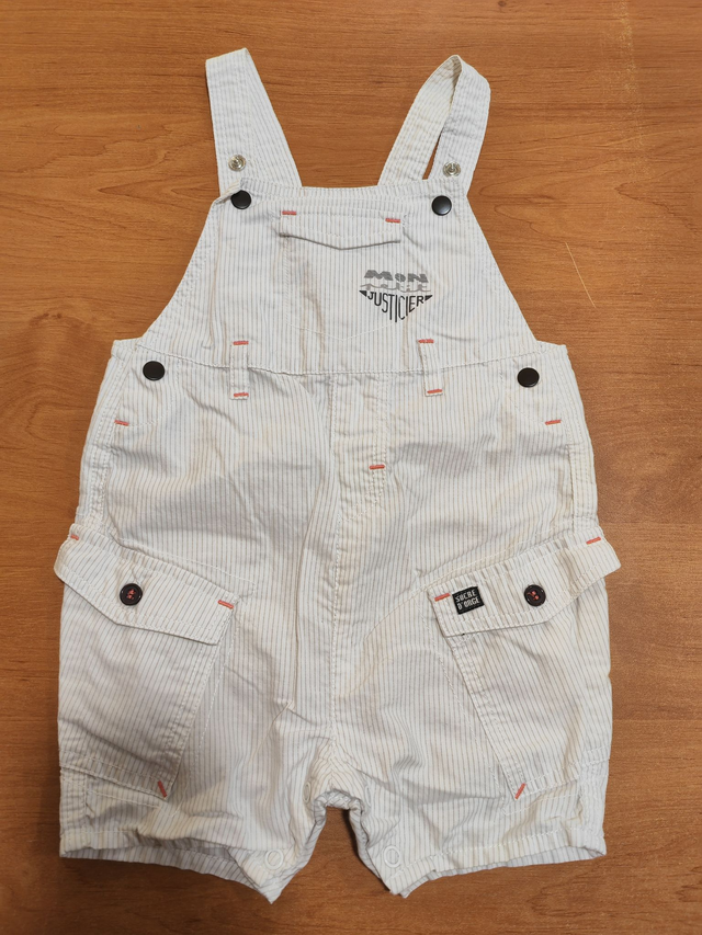 Salopette courte 9 mois