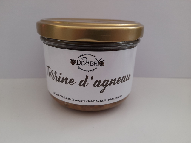 TERRINE D'AGNEAU NATURE