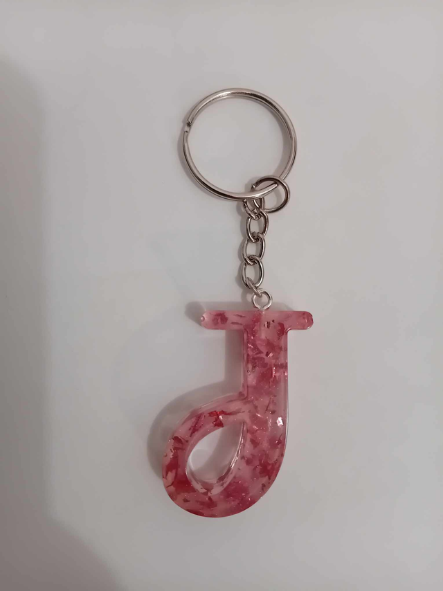 porte clef lettre J