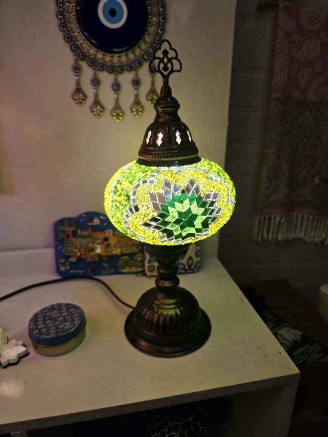 Large Mosaic Table Lamp