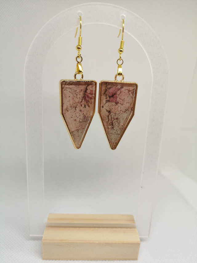 Trapèze doré romantique