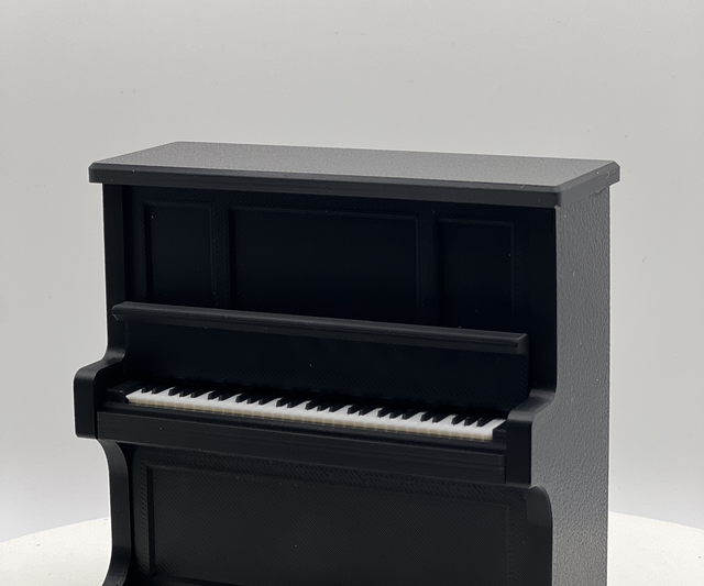 Piano music box