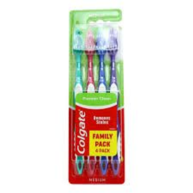 Colgate Toothbrushes Family Pack 4pk