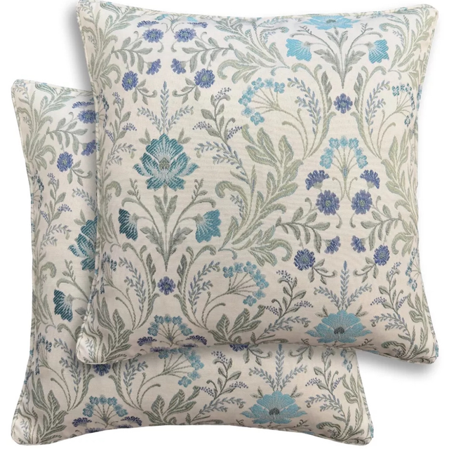 Enhanced Living Pair of Cotswold Blue Cushion Covers - Cases Only