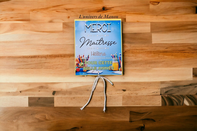 Coffret maitresse chocolat + marque pages