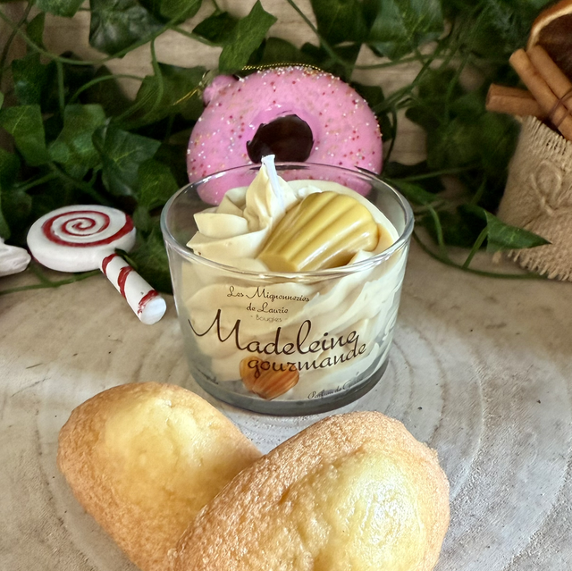 Bougie Madeleine gourmande