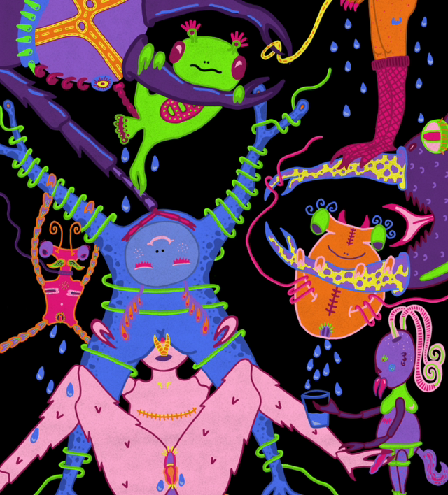 Print A4 Vulve la fête