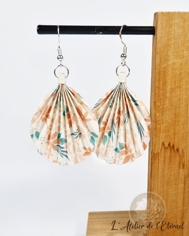 Boucles d'oreilles Licuala - Collection nature