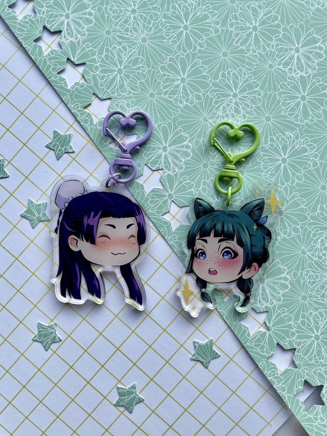 Maomao &amp; Jinshi Keychain 