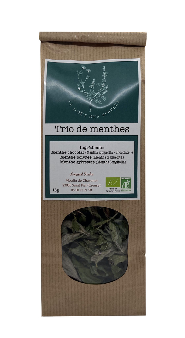 Trio de menthes